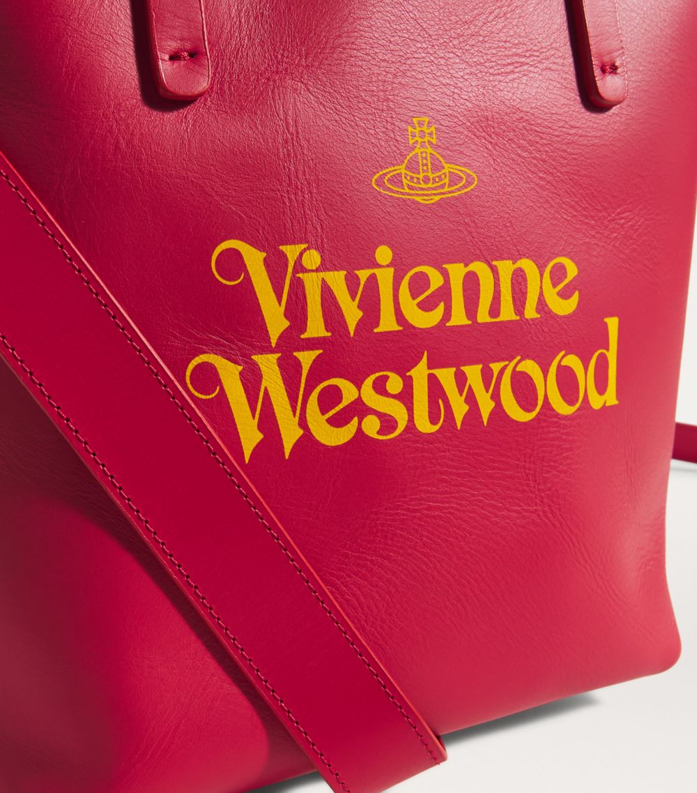 Vivienne Westwood Vivienne Westwood Small Leather Studio Shopper Bag