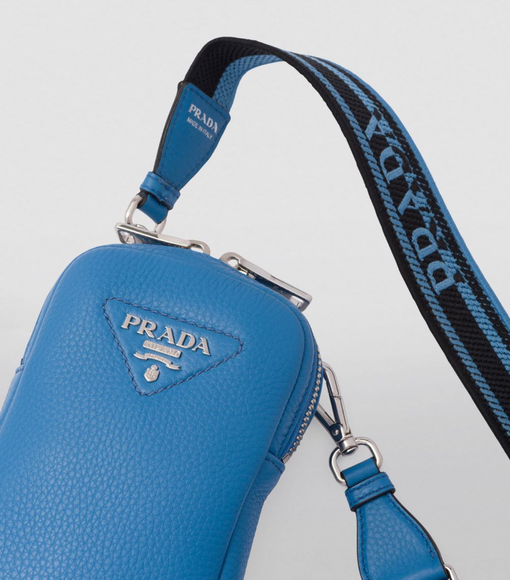 Prada Prada Mini Leather Cross-Body Bag