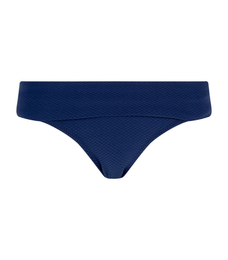 Heidi Klein Heidi Klein Textured Fold Over Bikini Bottoms