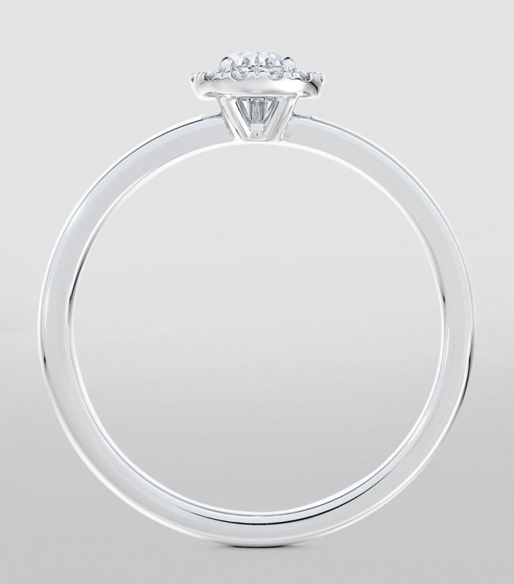 De Beers Jewellers De Beers Jewellers Platinum And Diamond Bridal Aura Ring