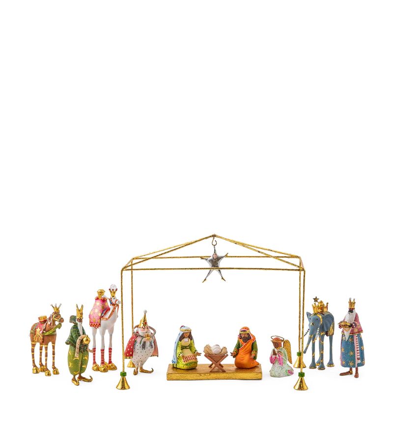 Mackenzie-Childs MacKenzie-Childs Resin Patience Brewster Mini Nativity Set