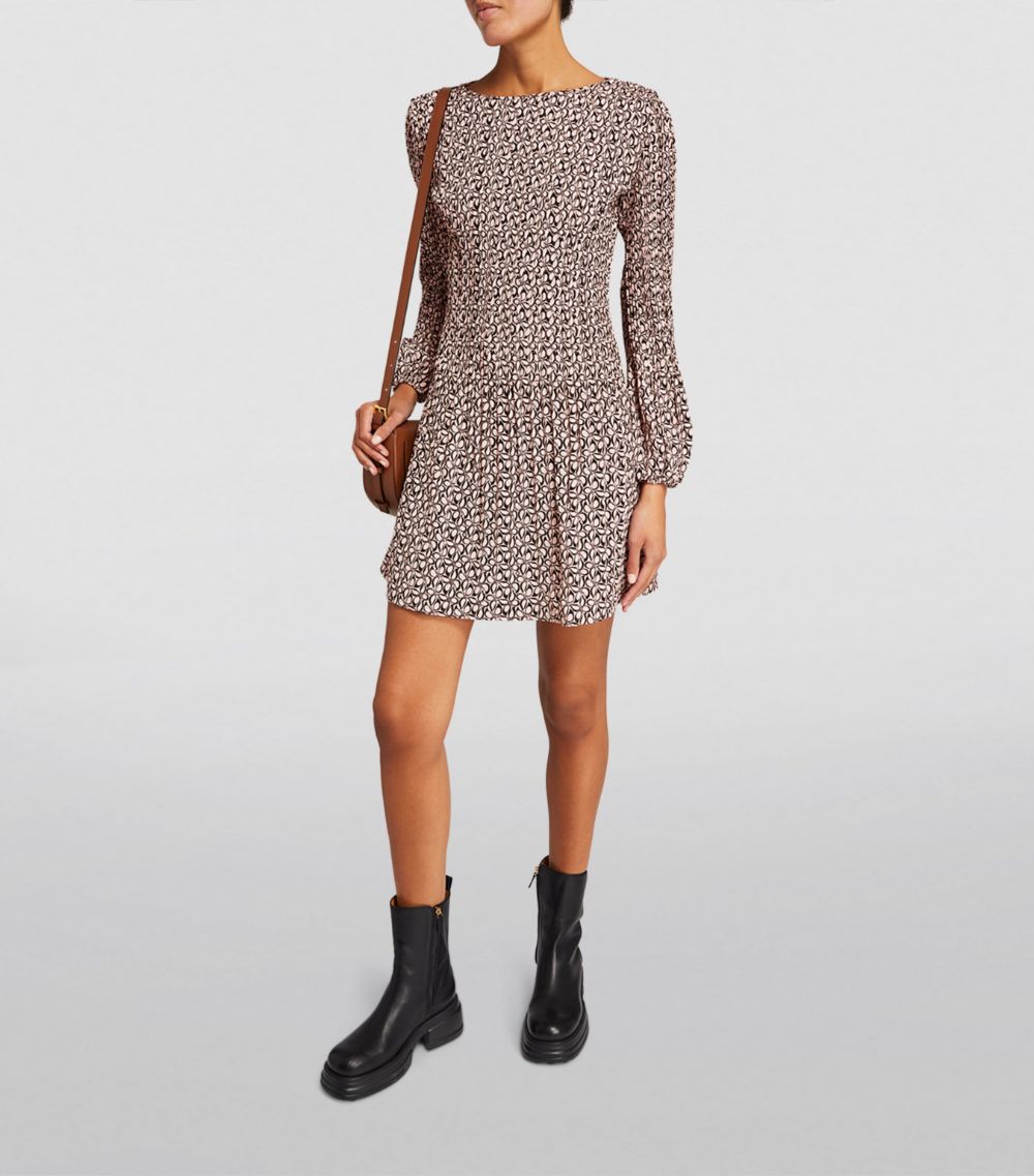  Maje Printed Mini Dress