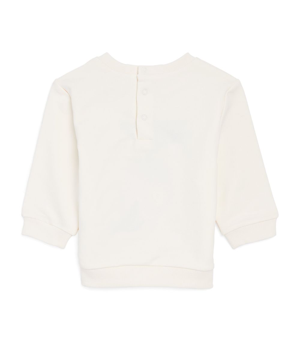 Carrément Beau Carrement Beau Stretch-Cotton Textured Sweatshirt (9-18 Months)