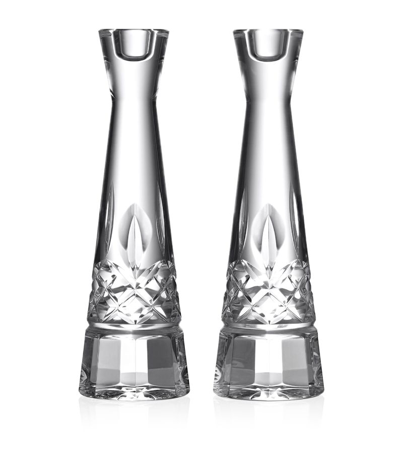 Waterford Waterford Set Of 2 Lismore Essence Candlesticks (25Cm)