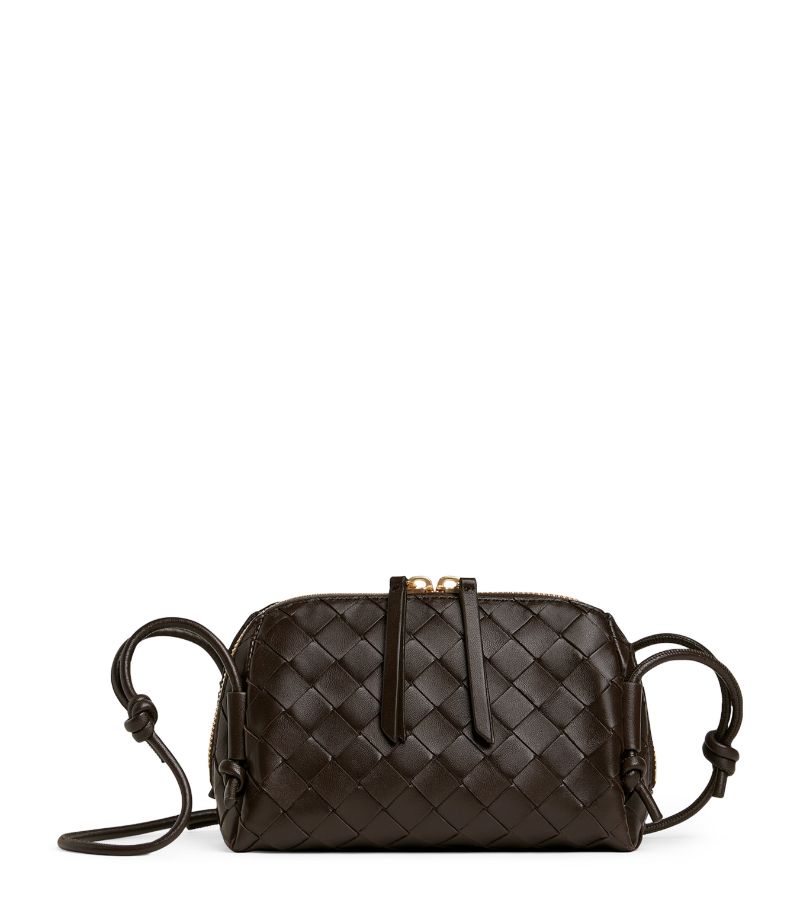 Bottega Veneta Bottega Veneta Leather Concert Cross-Body Bag