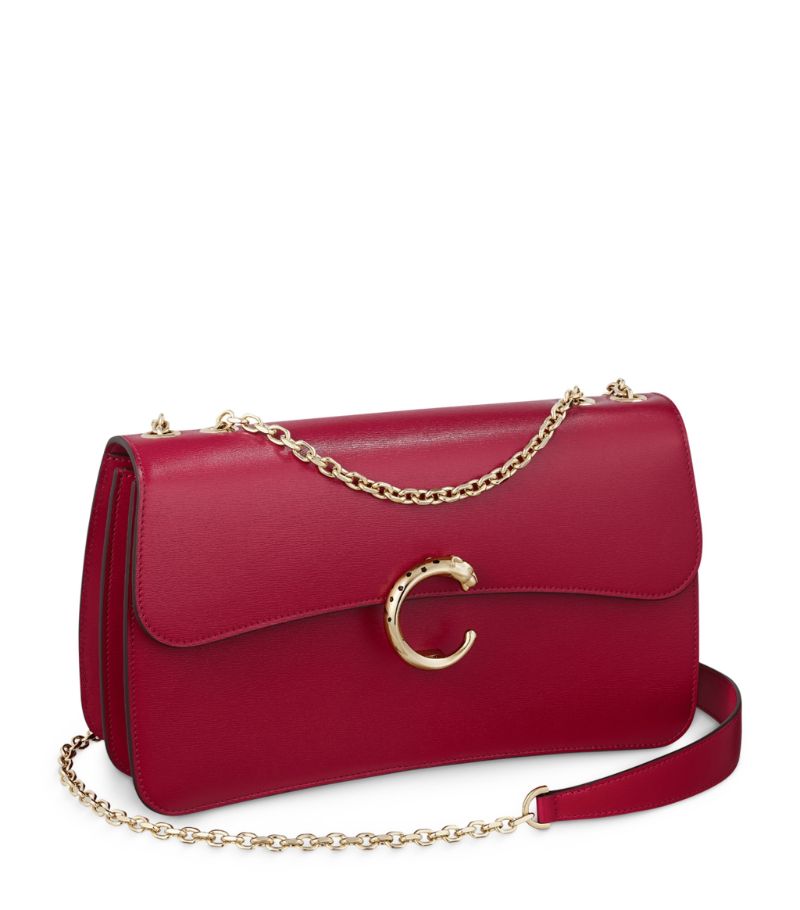 Cartier Cartier Small Leather Panthère De Cartier Cross-Body Bag