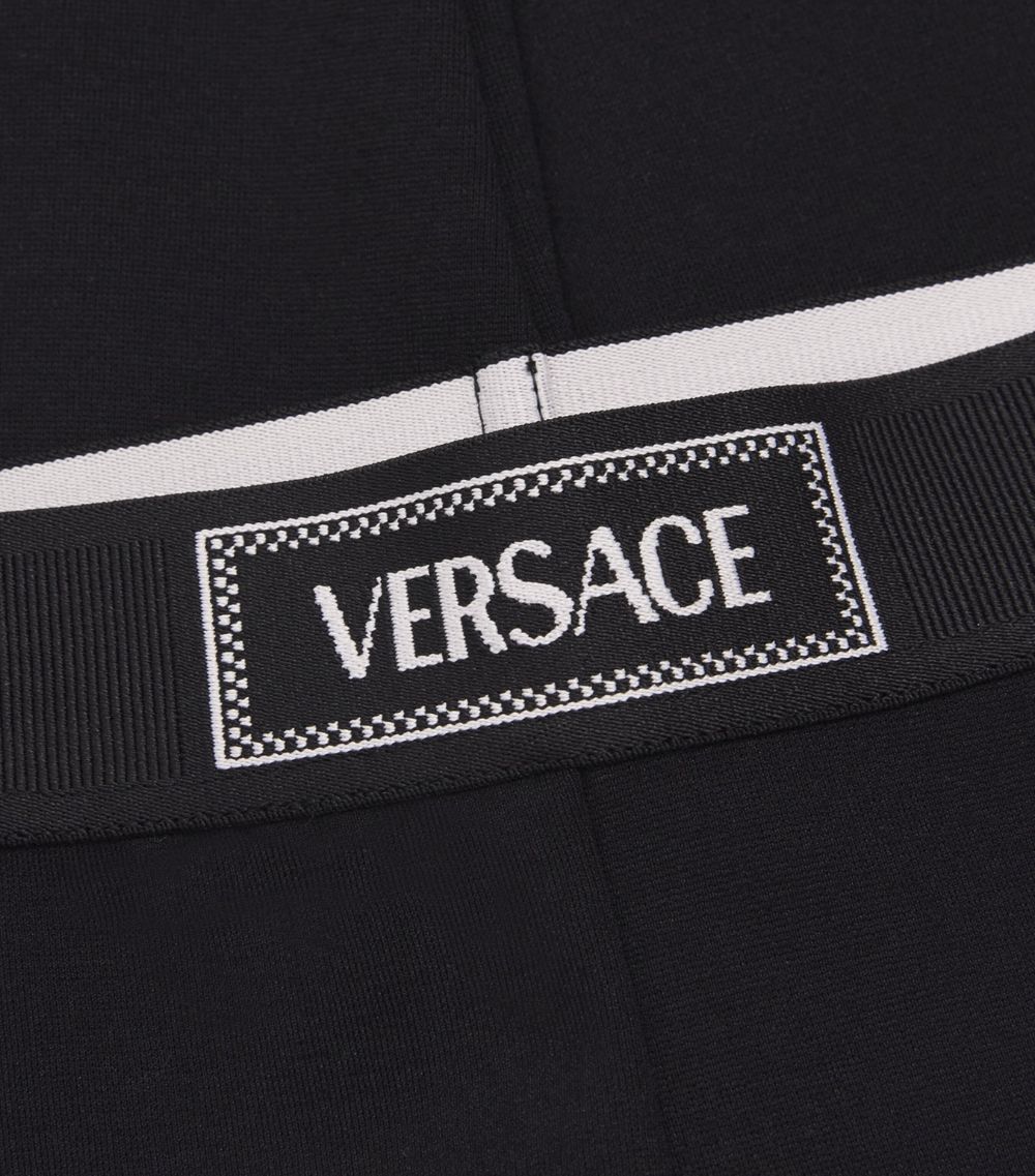 Young Versace Versace Kids Logo Waist Leggings (6-14 Years)