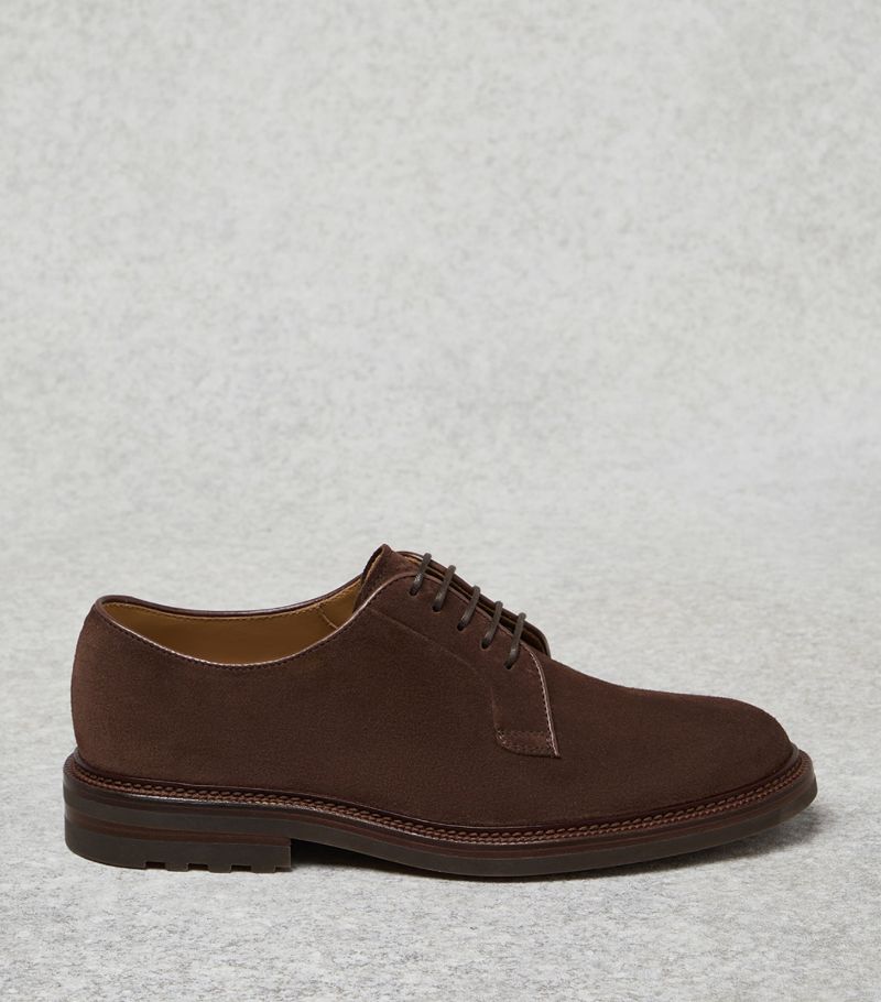 Brunello Cucinelli Brunello Cucinelli Suede Derby Shoes