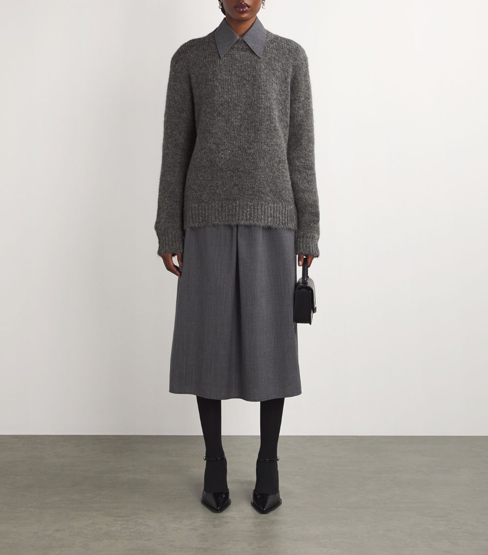 Jil Sander Jil Sander Alpaca-Virgin Wool Sweater