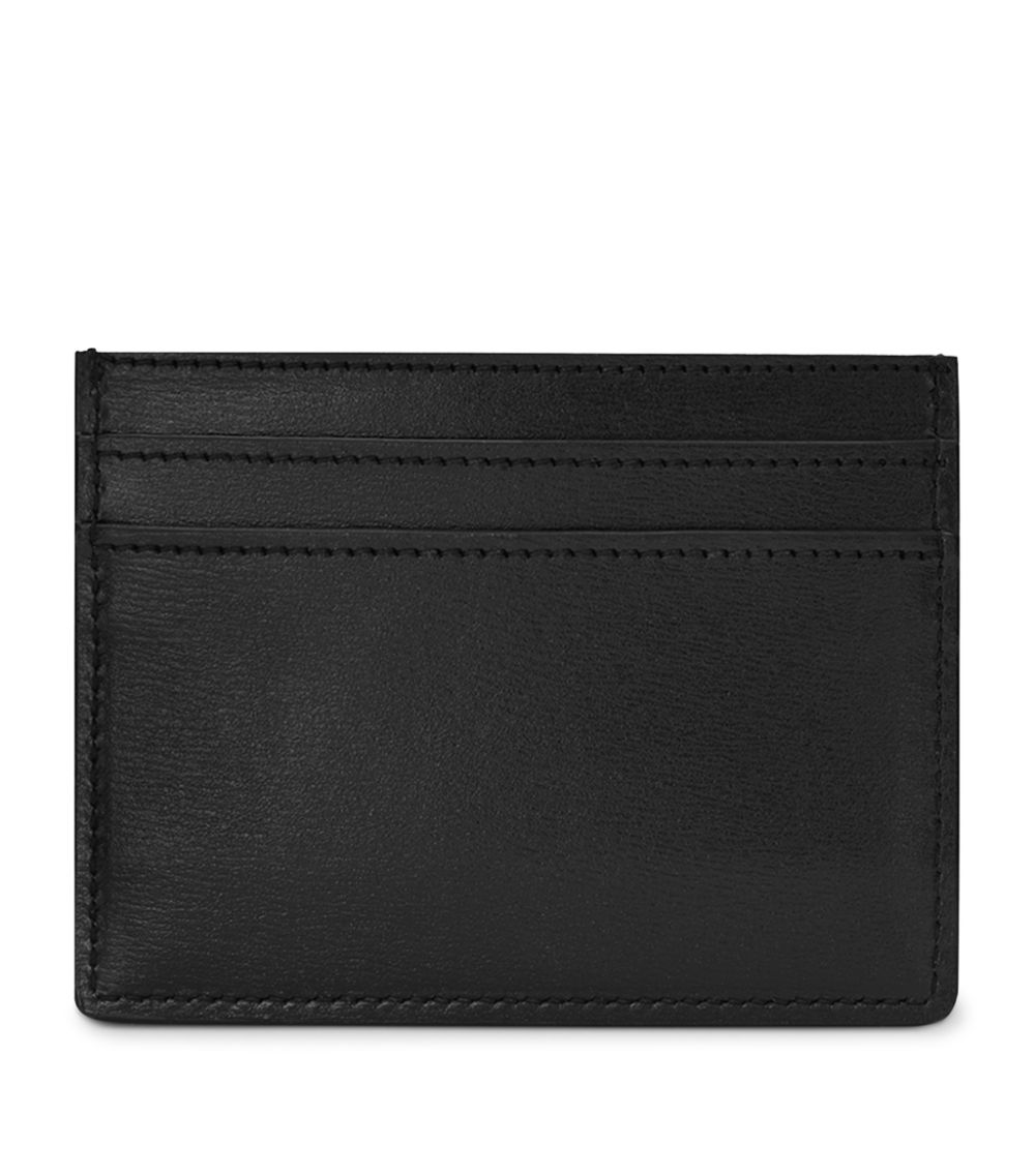 Saint Laurent Saint Laurent Leather Monogram Card Holder