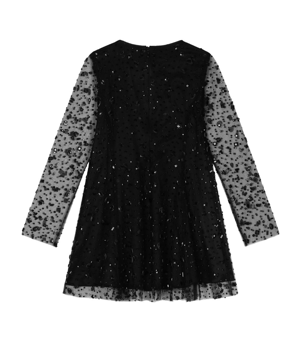 Dolce & Gabbana Dolce & Gabbana Kids Tulle Rhinestone-Embellished Dress (2-6 Years)