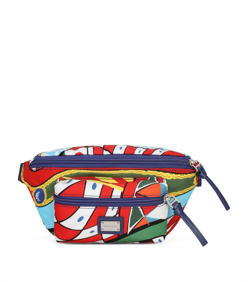 Dolce & Gabbana Dolce & Gabbana Kids Graphic Wave Belt Bag