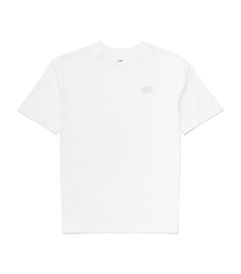  New Balance Kids Cotton Logo-Embroidered T-Shirt (7-16 Years)