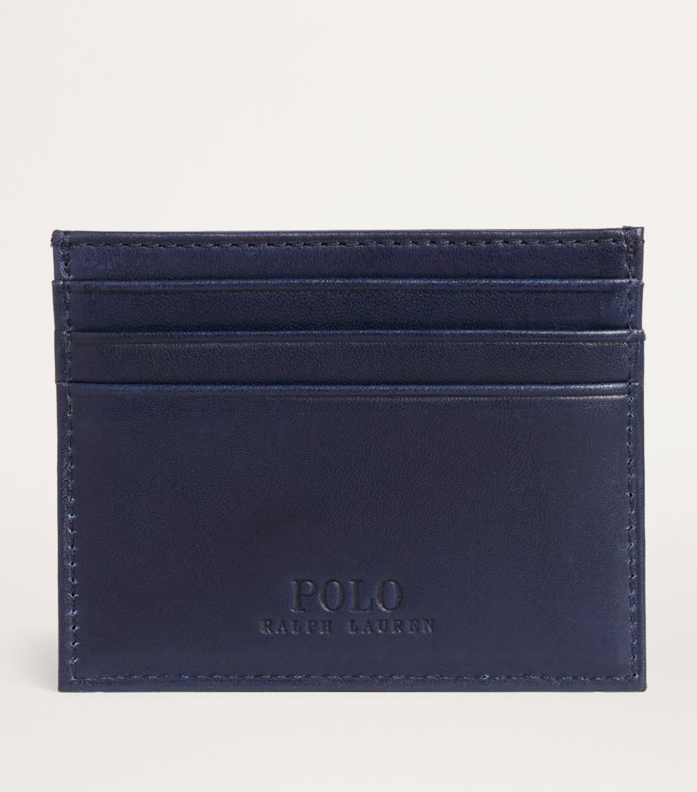 Polo Ralph Lauren Polo Ralph Lauren Leather Chain-Stitch Card Holder