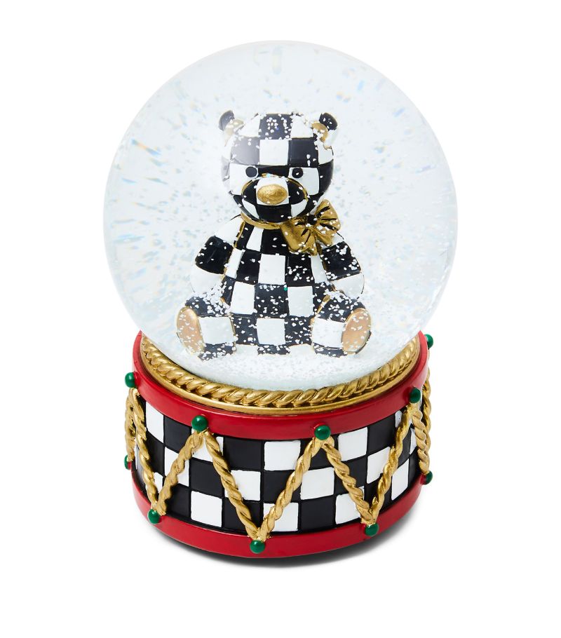 Mackenzie-Childs Mackenzie-Childs Courtly Check Bear Snowglobe