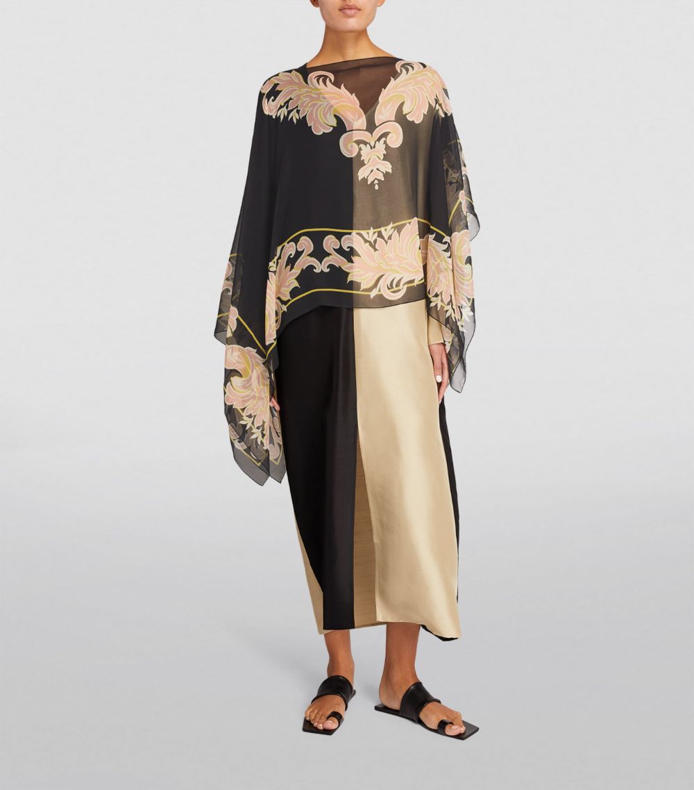 Etro Etro Silk Printed Cape Top