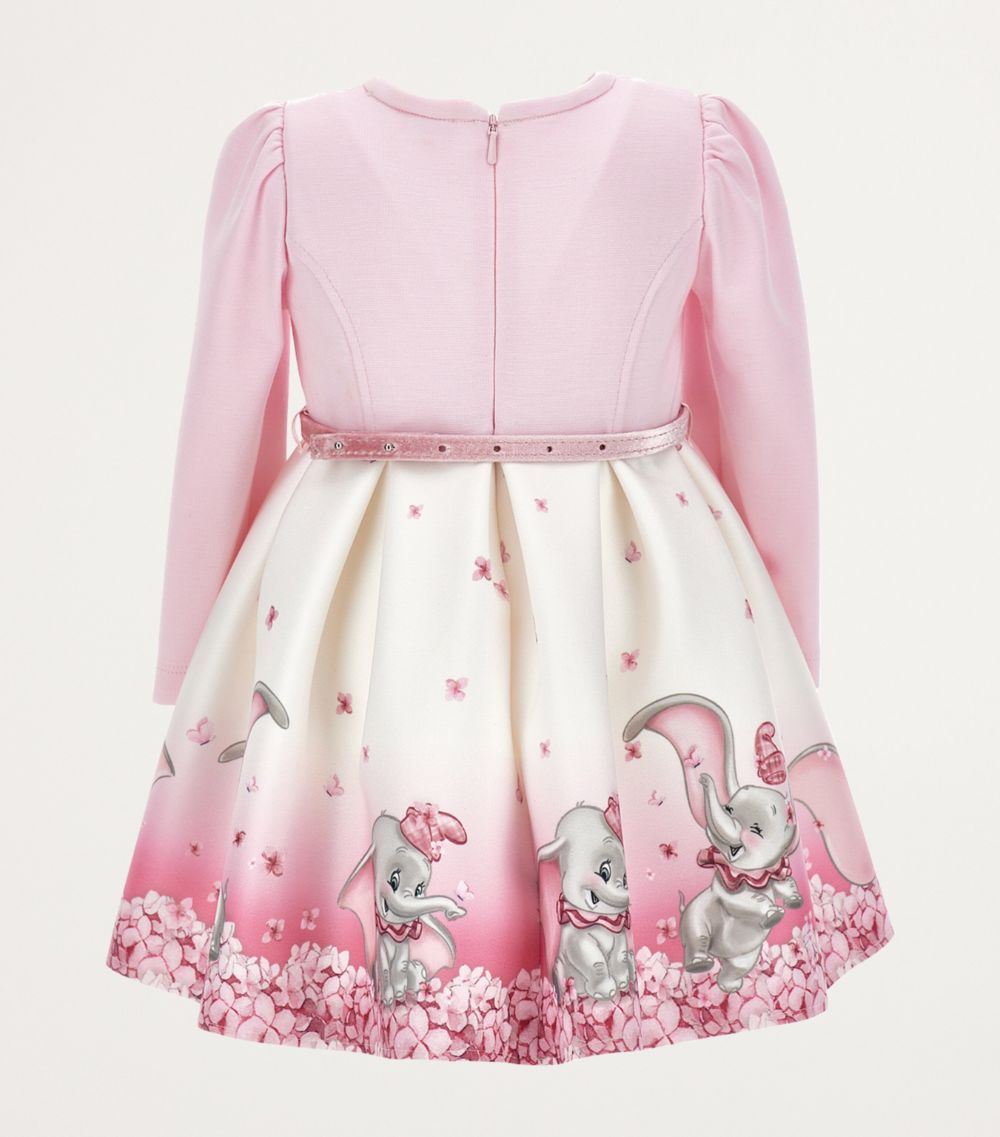 Monnalisa Monnalisa X Disney Dumbo Print Dress (3-36 Months)