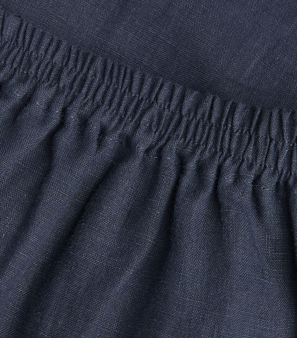 Eskandar Eskandar Linen Cropped Japanese Trousers