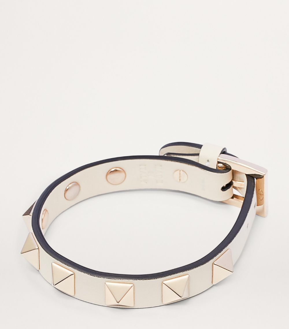 VALENTINO GARAVANI Valentino Garavani Leather Rockstud Bracelet