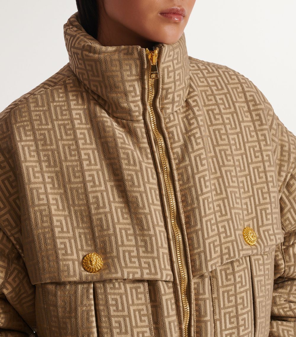 Balmain Balmain Padded Labyrinth Bomber Jacket