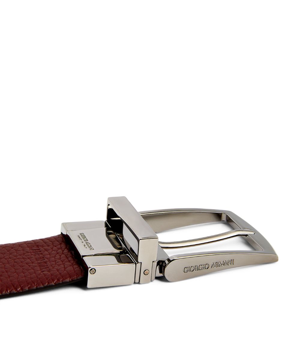 Giorgio Armani Giorgio Armani Leather Reversible Belt