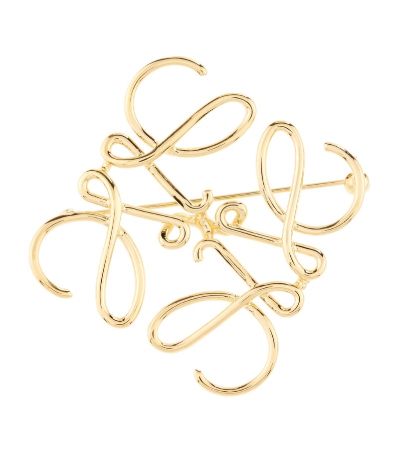 Loewe Loewe Anagram Brooch