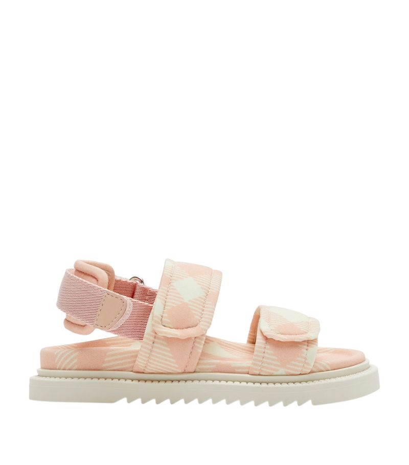 Burberry Burberry Kids Woven Check Sandals