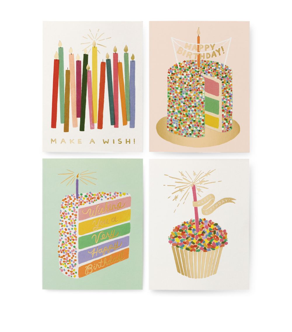 Rifle Paper Co. Rifle Paper Co. Birthday Candles Cards (Pack of 8)
