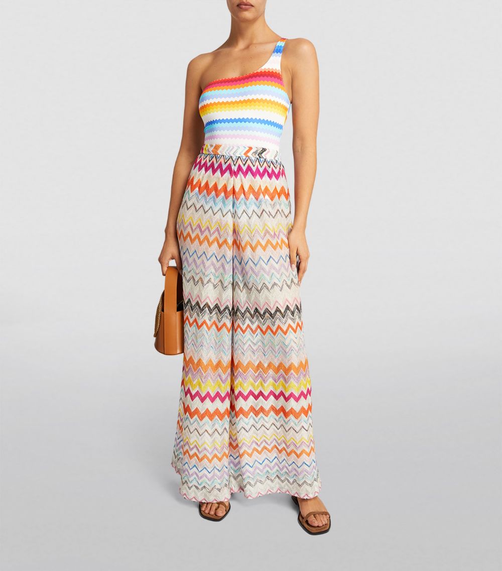 Missoni Missoni Zigzag Wide-Leg Trousers