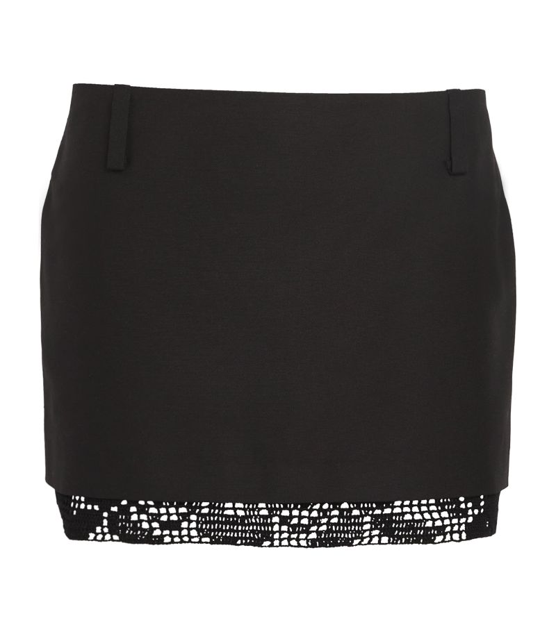 Magda Butrym Magda Butrym Silk Mini Skirt