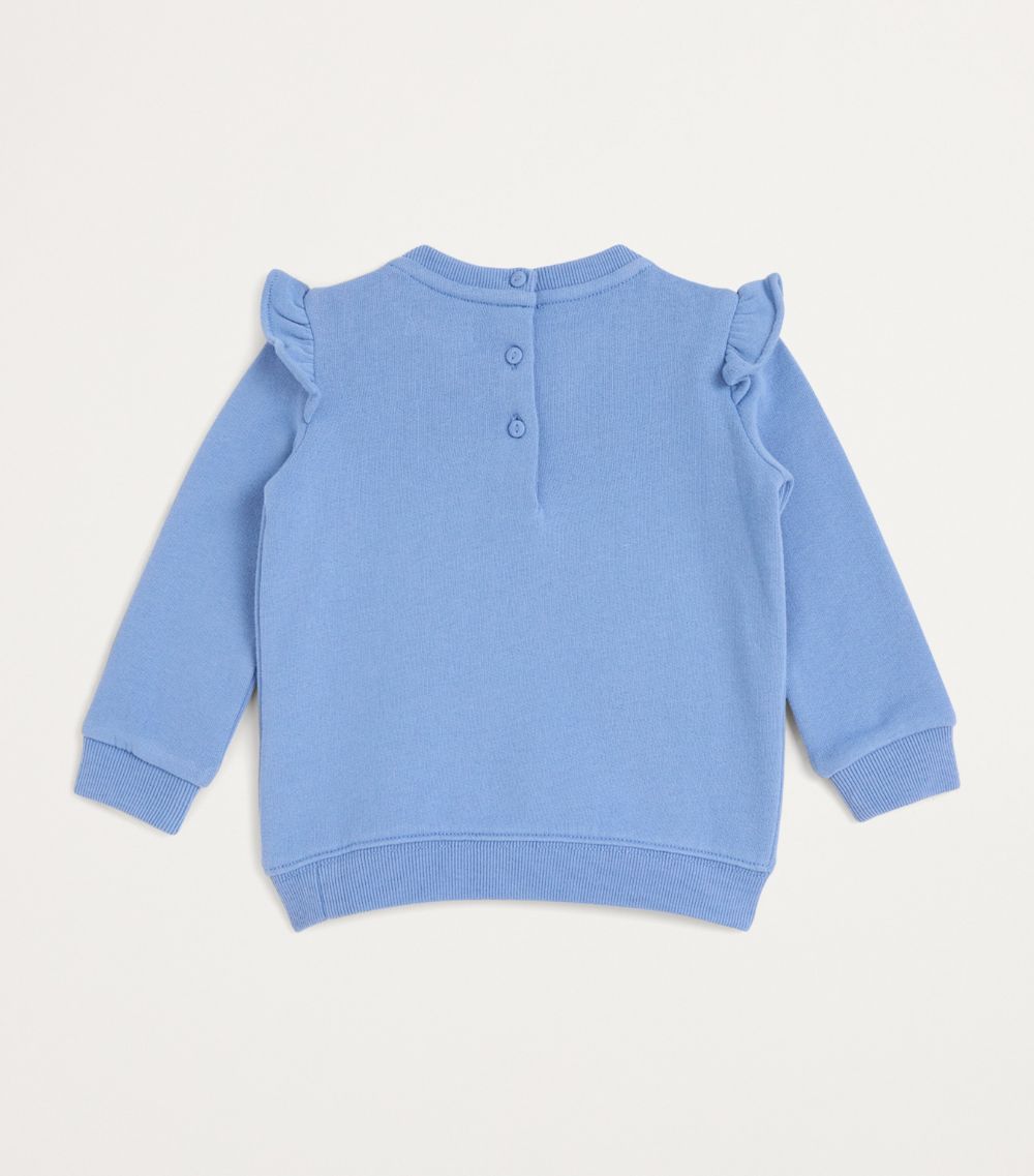 Ralph Lauren Kids Ralph Lauren Kids Polo Bear Ruffled Sweatshirt (3-24 Months)