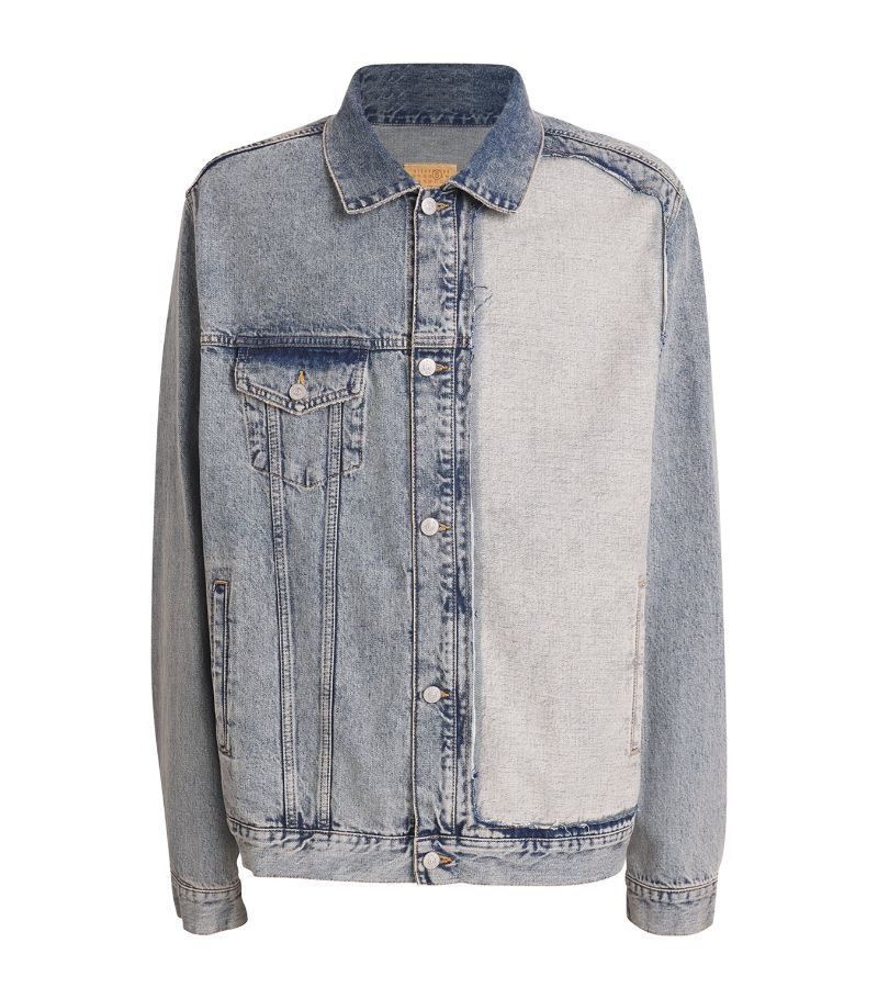 MM6 Maison Margiela Mm6 Maison Margiela Contrast-Front Denim Jacket