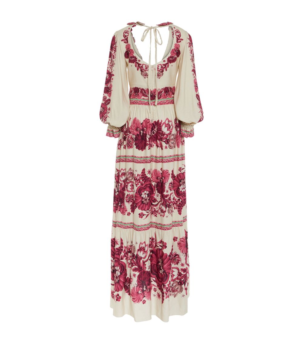 La Doublej La Doublej Printed Raina Maxi Dress