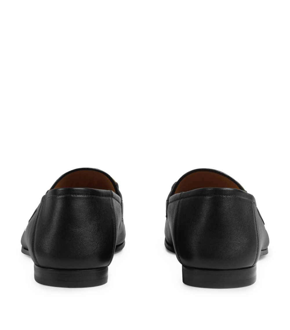 Gucci Gucci Leather Horsebit Loafers