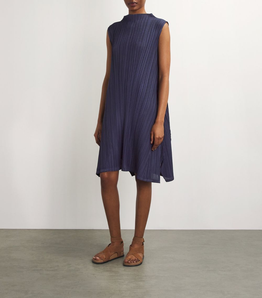 Pleats Please Issey Miyake Pleats Please Issey Miyake Mellow Pleats Sleeveless Dress