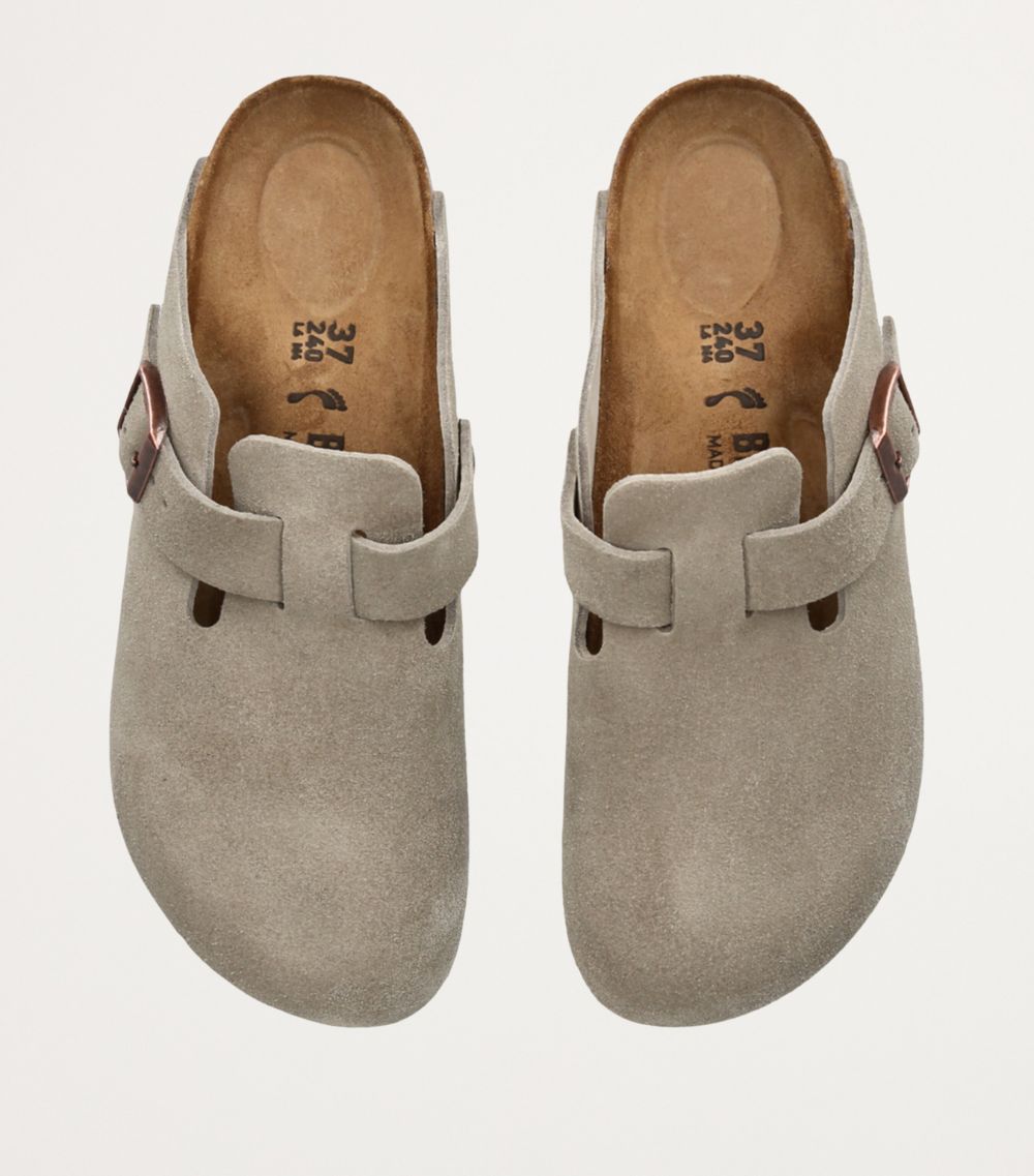 Birkenstock Birkenstock Suede Boston Clogs