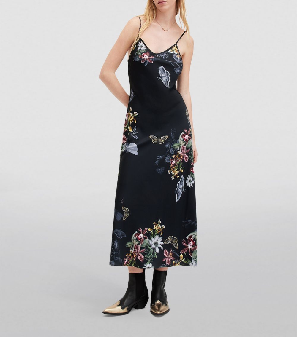 Allsaints Allsaints Floral Bryony Midi Dress