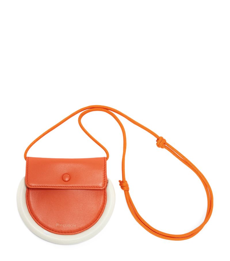 Jw Anderson Jw Anderson Leather Bumper Moon Coin Purse