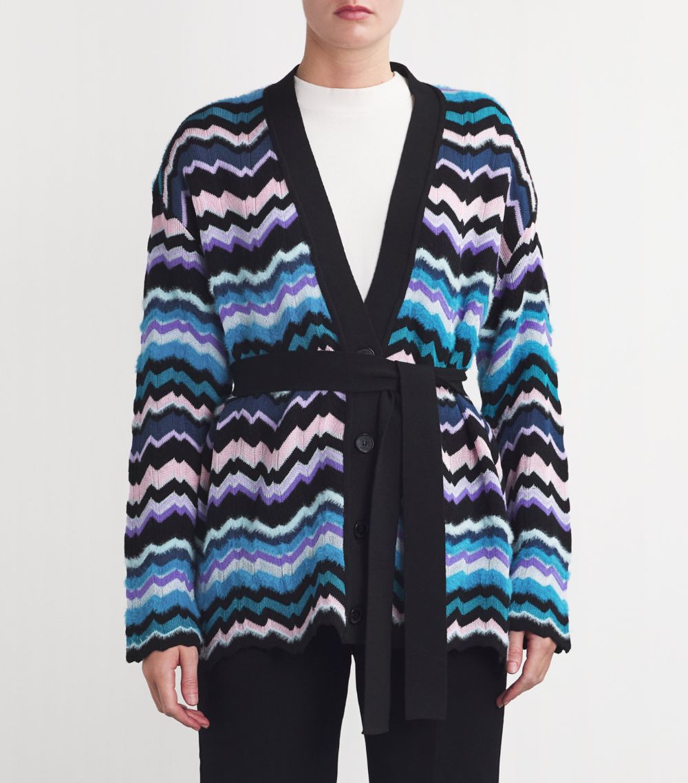 Missoni Missoni Textured Striped Cardigan