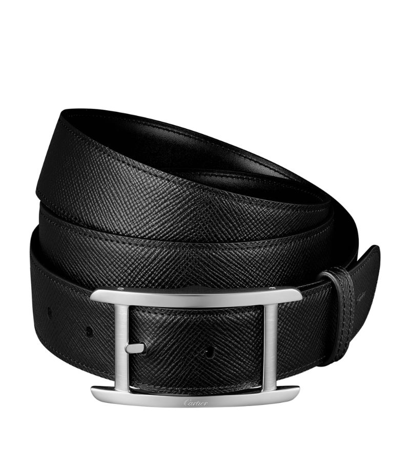 Cartier Cartier Leather Tank De Cartier Reversible Belt