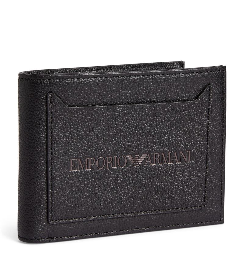 Emporio Armani Emporio Armani Leather Logo Bifold Wallet