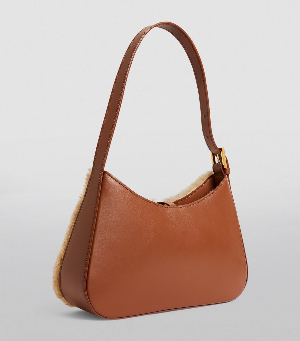 Demellier DeMellier Shearling Tokyo Shoulder Bag