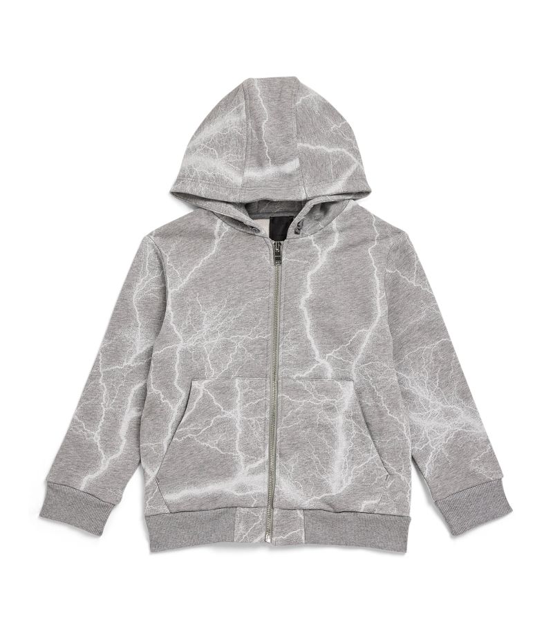 Givenchy Givenchy Kids Cotton Lightning Print Hoodie (4-12+ Years)