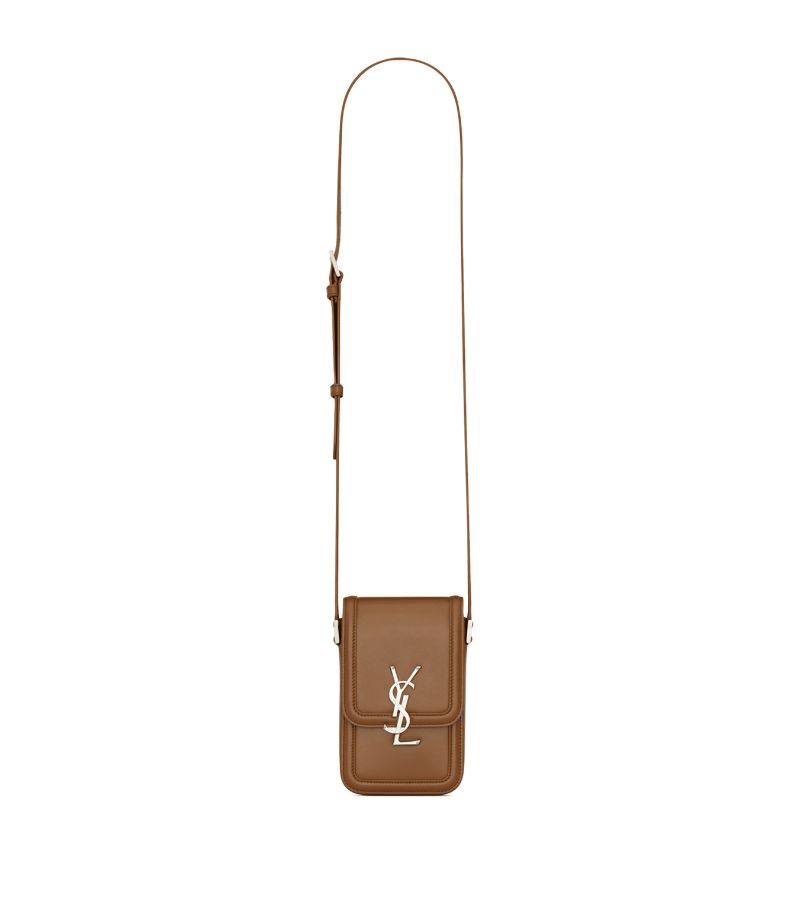 Saint Laurent Saint Laurent Leather Solferino Cross-Body Bag