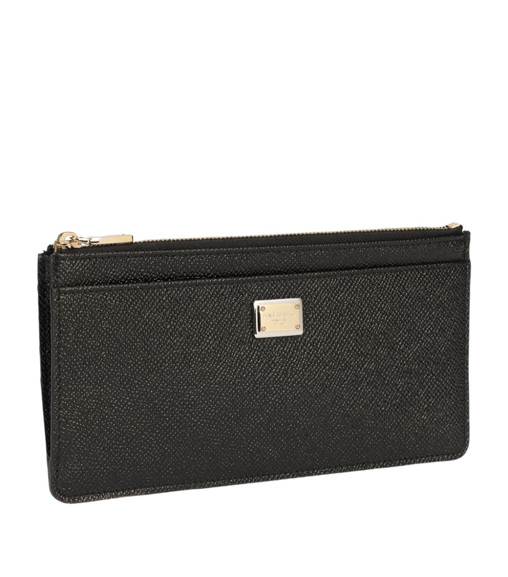 Dolce & Gabbana Dolce & Gabbana Zipped Leather Card Holder