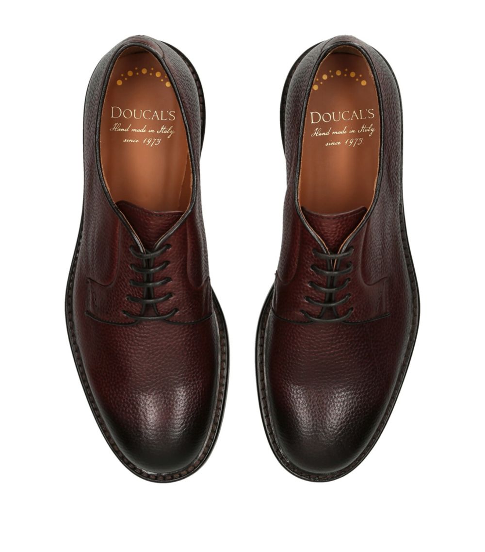 Doucal's Doucal's Tumbled Leather Derby Shoes