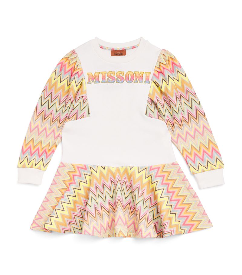 Missoni Kids Missoni Kids Zigzag Logo Dress (4-10 Years)