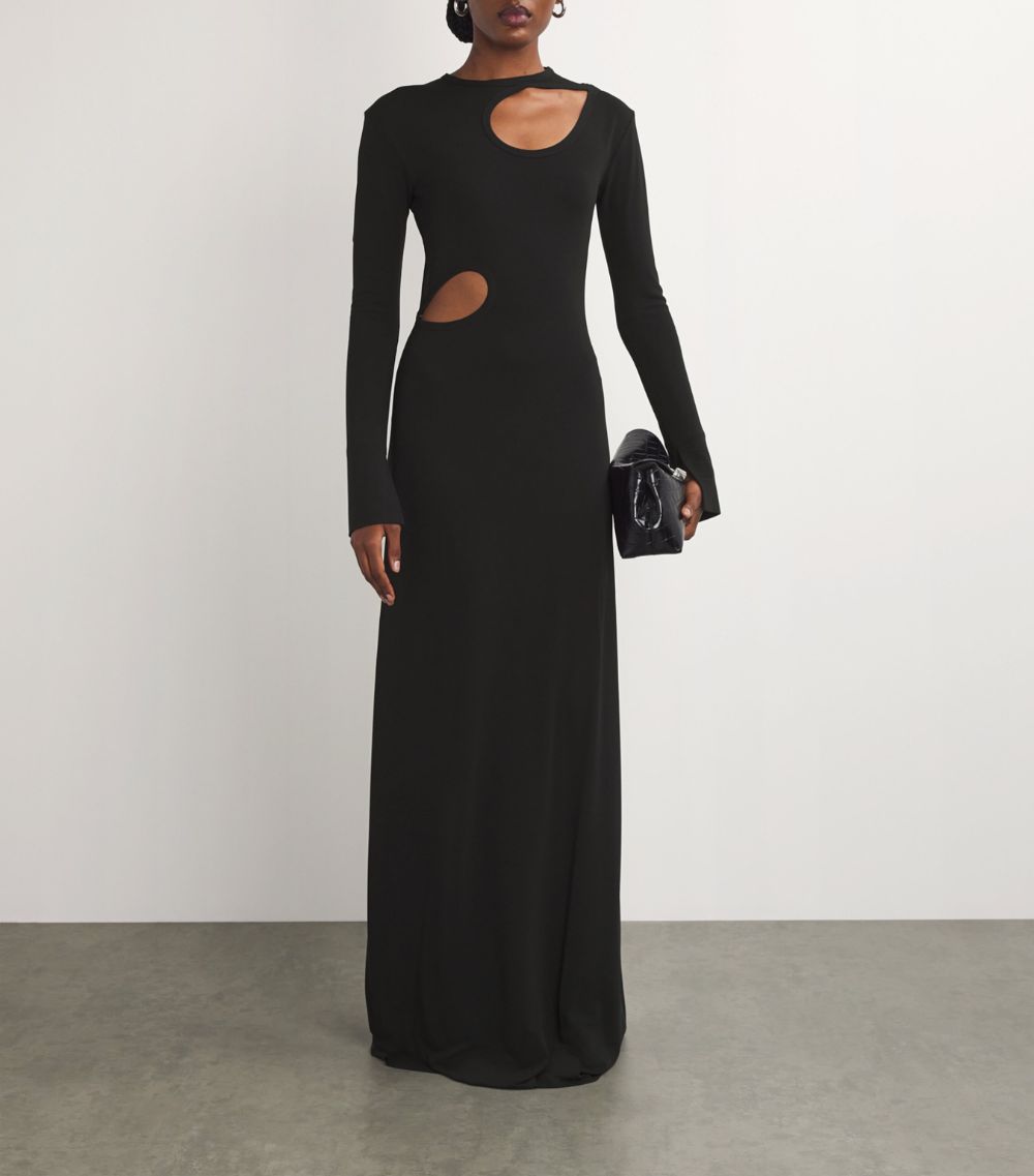 Victoria Beckham Victoria Beckham Cut-Out Maxi Dress