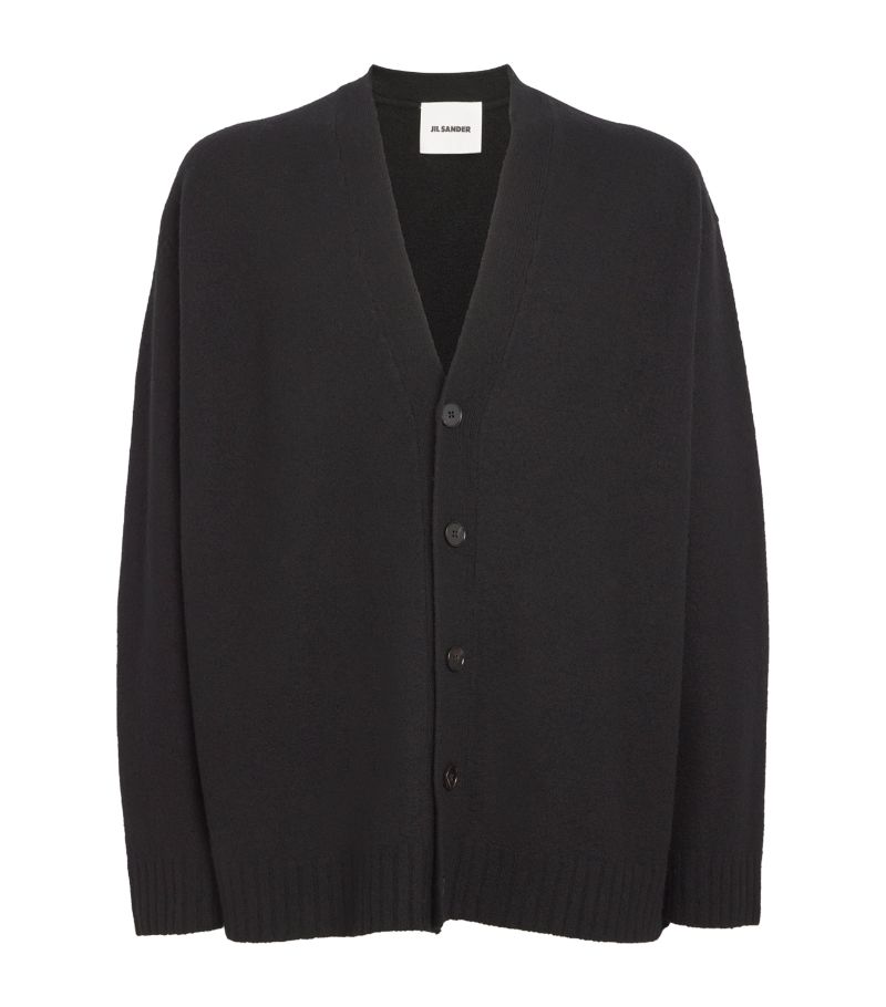 Jil Sander Jil Sander Wool Relaxed Cardigan