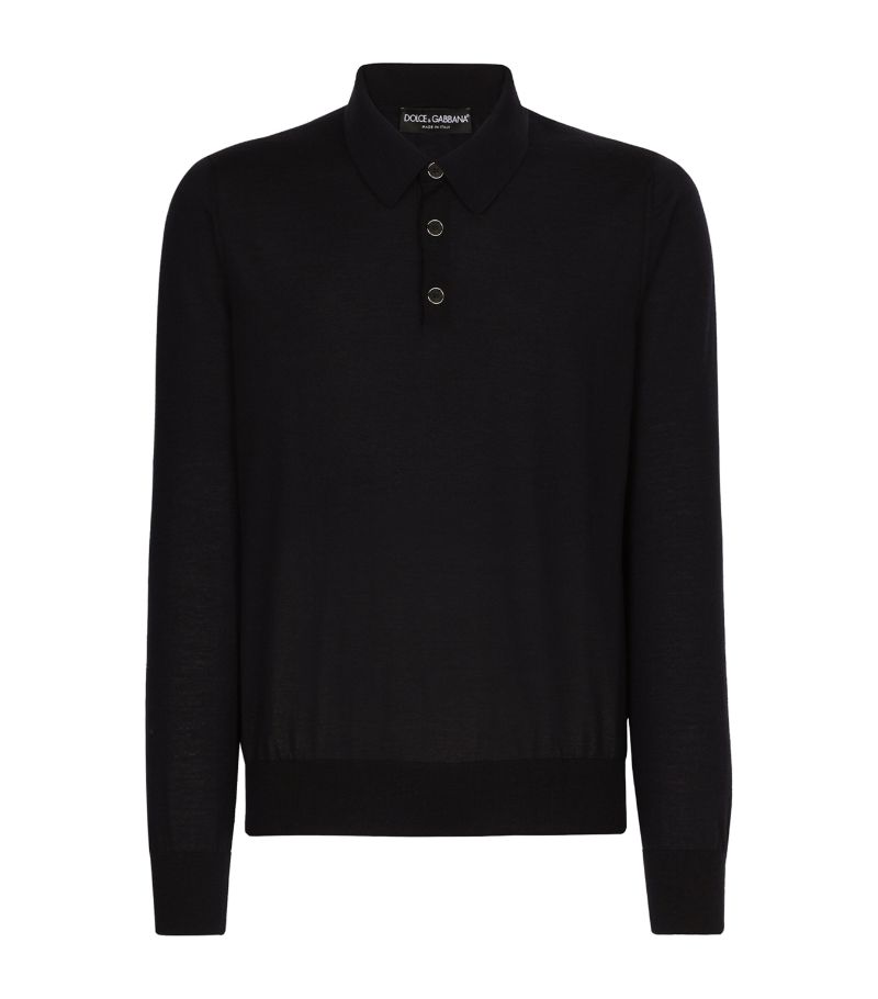 Dolce & Gabbana Dolce & Gabbana Cashmere Polo Shirt